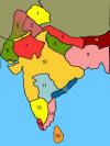Proposed map of India in Ill Bethisad
